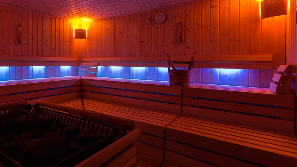 heidesauna innen
